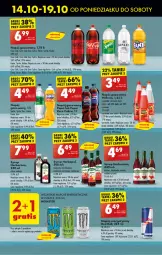 Gazetka promocyjna Biedronka - Od Poniedziałku - Gazetka - ważna od 19.10 do 19.10.2024 - strona 55 - produkty: Sok, Napój energetyczny, Red Bull, Coca-Cola, Napoje, Pepsi, Hellena, Napój gazowany, Syrop, Fanta, Sprite, Napój, LG, Fa