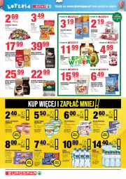 Gazetka promocyjna Spar - EuroSpar - Gazetka - ważna od 25.10 do 25.10.2023 - strona 6 - produkty: Torebka, Ciastka, Ser, Orzeszki, Cukier, Kawa ziarnista, Zott, Jogurt, Zottarella, Praliny, Kawa, Wawel, Konfitura, Czekolada, Baton, Knoppers, Lavazza, Woda mineralna, Cukierki, Woda, Wino, Orzeszki ziemne, Herbata, Haribo, Nektar, Fa