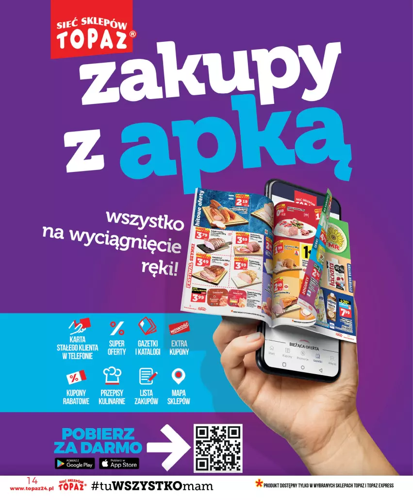 Gazetka promocyjna Topaz - Gazetka - ważna 30.07 do 05.08.2026 - strona 14 - produkty: Telefon, Top