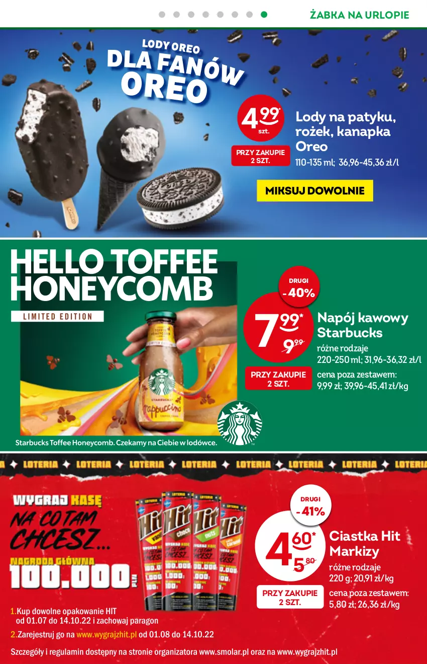 Gazetka promocyjna Żabka - ważna 10.08 do 16.08.2022 - strona 19 - produkty: Ciastka, Fa, Lody, Napój, Oreo