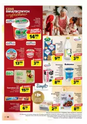 Gazetka promocyjna Carrefour - Gazetka - ważna od 09.12 do 09.12.2023 - strona 13 - produkty: Mozzarella, Piec, Ser, Twaróg, Piątnica, Jaja, Jogurt, Truskawki, Mascarpone, Serek, Bakoma