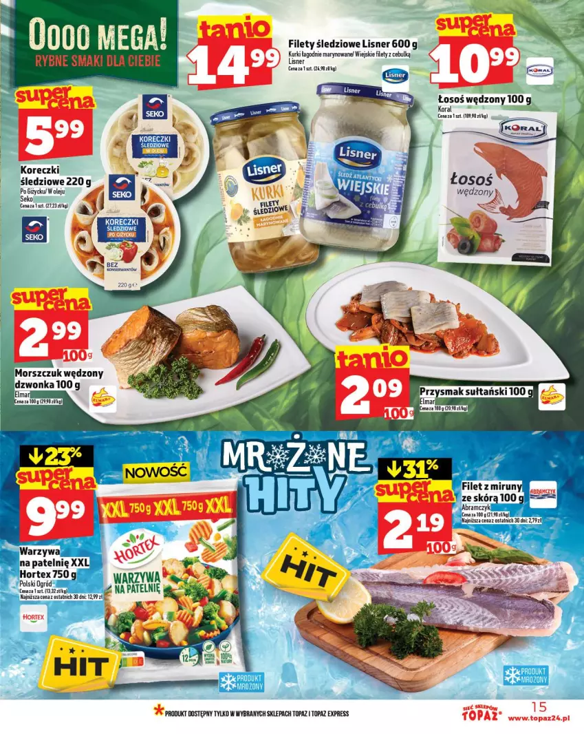 Gazetka promocyjna Topaz - Gazetka - ważna 18.09 do 24.09.2025 - strona 15 - produkty: Lisner, Olej, Top