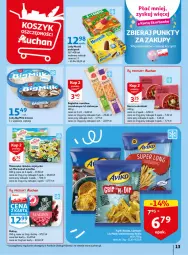 Gazetka promocyjna Auchan - Gazetka Wiosenne korzyści Hipermarket Auchan - Gazetka - ważna od 26.04 do 26.04.2023 - strona 13 - produkty: Kalafior, Big Milk, Lody, Bagietka, Maliny
