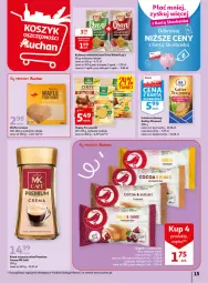 Gazetka promocyjna Auchan - Gazetka Wiosenne korzyści Hipermarket Auchan - Gazetka - ważna od 26.04 do 26.04.2023 - strona 15 - produkty: Kawa rozpuszczalna, Cukier, Chipsy, Kawa, Diamant, Wafle, Przysnacki, Cukier trzcinowy, Krakersy, Wafle tortowe, HP