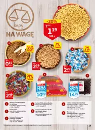 Gazetka promocyjna Auchan - Gazetka Wiosenne korzyści Hipermarket Auchan - Gazetka - ważna od 26.04 do 26.04.2023 - strona 17 - produkty: Ciastka, Cukier, Cukierki czekoladowe, Wawel, Owoce, Ciastka owsiane, Cukierki, Michałki