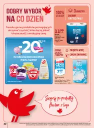 Gazetka promocyjna Auchan - Gazetka Wiosenne korzyści Hipermarket Auchan - Gazetka - ważna od 26.04 do 26.04.2023 - strona 22 - produkty: Sól, Papier, O nas, Ręcznik, Zmywarki