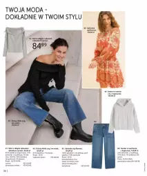 Gazetka promocyjna Bonprix - STYLOWE OBLICZA ZIMY - Gazetka - ważna od 28.01 do 28.01.2025 - strona 38 - produkty: Sweter, Koc, Dżinsy, Wełna, Moda, Sukienka