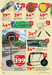 Gazetka promocyjna Auchan - 25 Urodziny #2 Hipermarkety - Gazetka - ważna od 05.05 do 05.05.2021 - strona 14 - produkty: Por, Noż, Stojak, Kosz, Adidas, Ramka, Siatka, Pokrowiec, Goal, Bramka