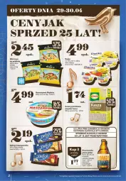 Gazetka promocyjna Auchan - 25 Urodziny #2 Hipermarkety - Gazetka - ważna od 05.05 do 05.05.2021 - strona 2 - produkty: Piwa, Piwo, Warzywa, Gra, Piątnica, Kasza jęczmienna, Mascarpone, Delicje, Danio, Cenos, Kasza