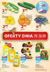 Gazetka promocyjna Auchan - 25 Urodziny #2 Hipermarkety - Gazetka - ważna od 05.05 do 05.05.2021 - strona 3 - produkty: Hummus, Sok, Mus, Mieszanka studencka, Ogórek, Cytryny, Pomarańcze