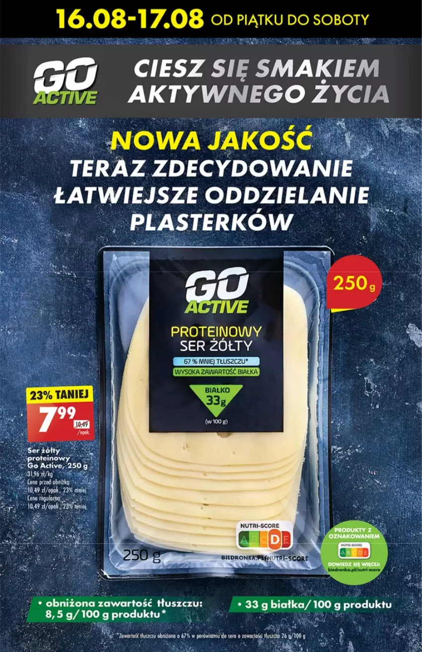 Gazetka promocyjna Biedronka - Od Piątku - ważna 16.08 do 22.08.2024 - strona 50 - produkty: Por, Ser, Sok