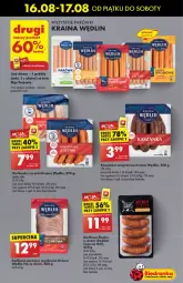 Gazetka promocyjna Biedronka - Od Piątku - Gazetka - ważna od 22.08 do 22.08.2024 - strona 25 - produkty: Cheddar, Ser, Parówki, Kaszanka, Grill, Kasza, Kiełbasa, Kiełbasa śląska, LG, Fa