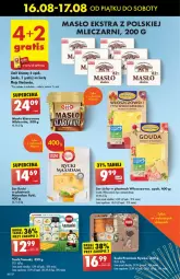 Gazetka promocyjna Biedronka - Od Piątku - Gazetka - ważna od 22.08 do 22.08.2024 - strona 26 - produkty: Masło klarowane, Maasdam, Ser, Gra, Włoszczowski, Cars, Sushi, Gouda, Masło, Mleko, Fa