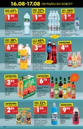 Gazetka promocyjna Biedronka - Od Piątku - Gazetka - ważna od 22.08 do 22.08.2024 - strona 40 - produkty: Por, Gin, Lemoniada, Kiwi, LANA, Sport, Napój gazowany, Syrop, Bazyl, Woda mineralna, Woda, Sprite, Mango, Napój, Cisowianka, Herbapol