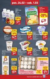 Gazetka promocyjna Aldi - Pełna oferta - Gazetka - ważna od 01.03 do 01.03.2025 - strona 11 - produkty: Maasdam, Ser, Piątnica, Brie, Jogurt, Carte d'Or, Rolmlecz, Serek homogenizowany, Serek, Deser, Gouda, Jogurt pitny
