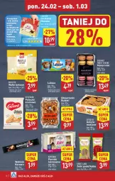 Gazetka promocyjna Aldi - Pełna oferta - Gazetka - ważna od 01.03 do 01.03.2025 - strona 18 - produkty: Piernik, Lubisie, Makaron, Dr Gerard, Wafelek, Wafle, Mleczko, Wafle tortowe