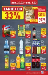 Gazetka promocyjna Aldi - Pełna oferta - Gazetka - ważna od 01.03 do 01.03.2025 - strona 19 - produkty: Sok, Mus, Kawa ziarnista, Ice tea, Kawa, LANA, Maliny, Napój gazowany, Tymbark, Syrop, Szyna, Woda mineralna, Woda, Herbata, Napój, Herbapol