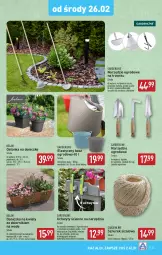 Gazetka promocyjna Aldi - Pełna oferta - Gazetka - ważna od 01.03 do 01.03.2025 - strona 25 - produkty: Sok, Gra, Szczotka, Kosz, Uchwyty, Sznurek, Osłonka