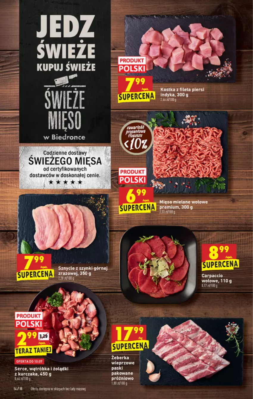 Gazetka promocyjna Biedronka - W tym tygodniu - ważna 08.07 do 14.07.2021 - strona 14 - produkty: Carpaccio, Ser