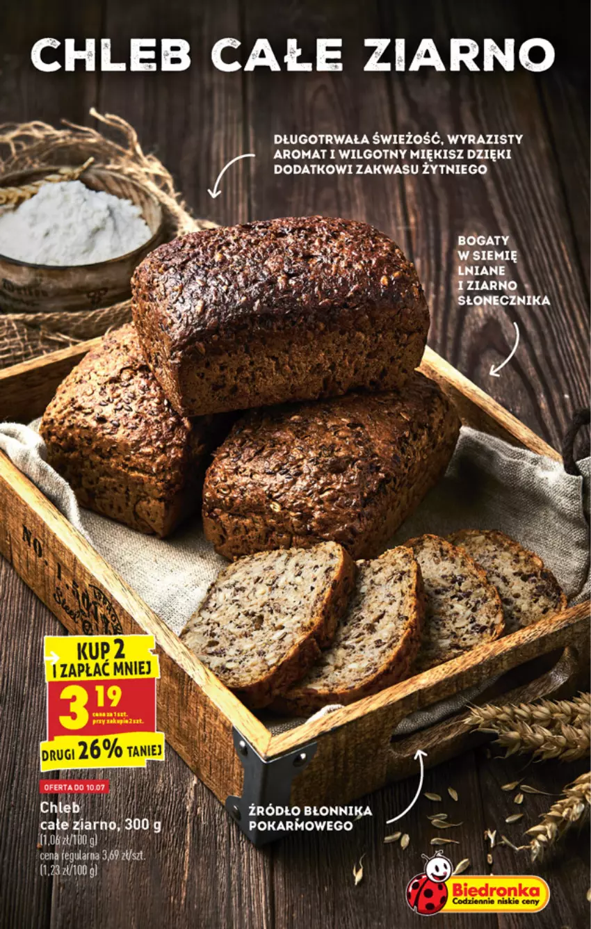 Gazetka promocyjna Biedronka - W tym tygodniu - ważna 08.07 do 14.07.2021 - strona 23 - produkty: Chleb, LG