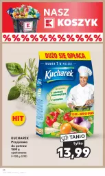 Gazetka promocyjna Kaufland - Gazetka tygodnia - Gazetka - ważna od 24.01 do 24.01.2024 - strona 44 - produkty: Kucharek, Kosz, Przyprawa do potraw