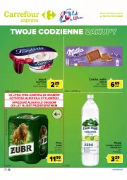 Gazetka promocyjna Carrefour - Gazetka Express - Gazetka - ważna od 21.11 do 21.11.2022 - strona 2 - produkty: Piwa, Piwo, Ciastka, Ser, Gra, Jogurt, Wafle, Fanta, Napój, Milka, Fa