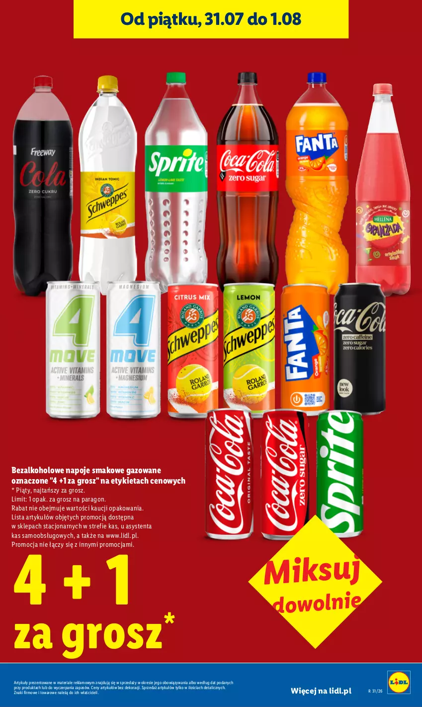 Gazetka promocyjna Lidl - Gazetka ważna od 30.07. do 01.08. - ważna 30.07 do 01.08.2026 - strona 27 - produkty: Napoje