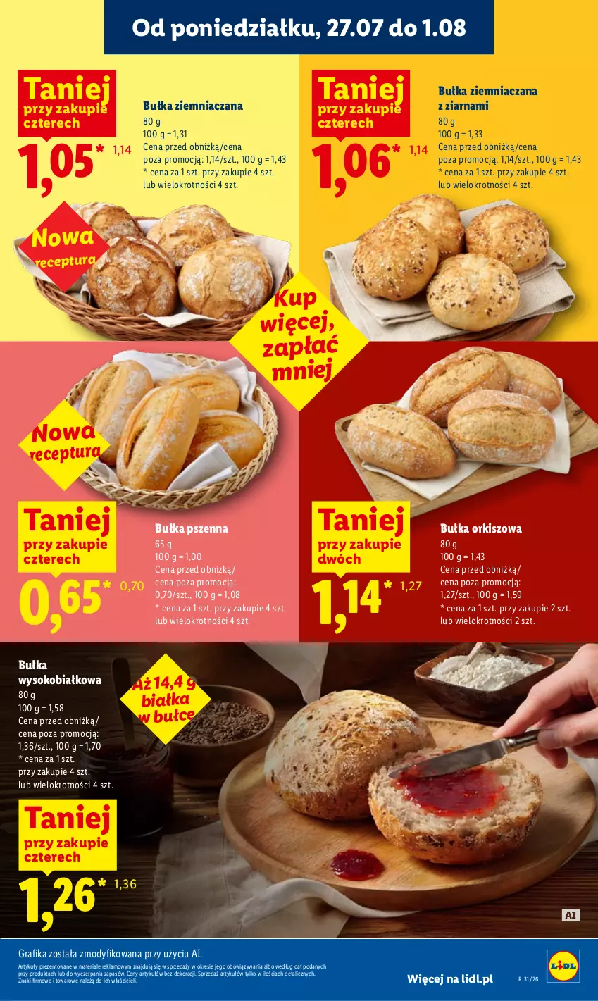Gazetka promocyjna Lidl - Gazetka ważna od 30.07. do 01.08. - ważna 30.07 do 01.08.2026 - strona 59 - produkty: Bułka, Gra, Grafika, Sok