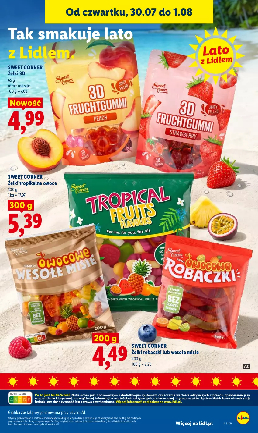Gazetka promocyjna Lidl - Gazetka ważna od 30.07. do 01.08. - ważna 30.07 do 01.08.2026 - strona 83 - produkty: Gra, Grafika, Owoce
