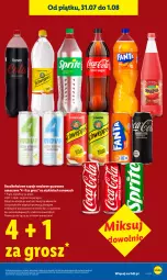 Gazetka promocyjna Lidl - Gazetka ważna od 30.07. do 01.08. - Gazetka - ważna od 01.08 do 01.08.2026 - strona 27 - produkty: Napoje