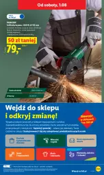 Gazetka promocyjna Lidl - Gazetka ważna od 30.07. do 01.08. - Gazetka - ważna od 01.08 do 01.08.2026 - strona 43 - produkty: Parkside, Por, Kuchnia, Szlifierka kątowa, Sport, Moda, Szlifierka, Ogród