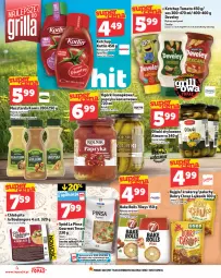 Gazetka promocyjna Topaz - Gazetka - Gazetka - ważna od 07.05 do 07.05.2025 - strona 4 - produkty: Ketchup, Top, Sos, Ser, Lajkonik, Oliwki, Papryka, Bajgle, Rolnik, Lorenz, Chleb, Krakersy