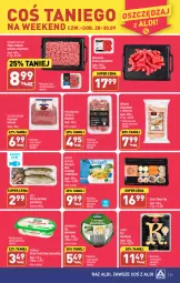 Gazetka promocyjna Aldi - Pełna oferta - Gazetka - ważna od 30.09 do 30.09.2023 - strona 25 - produkty: Mięso mielone, Ser, Hofburger, Pstrąg tęczowy, Piątnica, Kasztelan, Kindziuk, Ser Kasztelan, Mięsne specjały, Filet z mintaja, Golden Seafood, Serek, Burger, Sushi, Pstrąg, Wołowina, Aksam, Twój Smak, Ser pleśniowy, Mintaj, Mięso