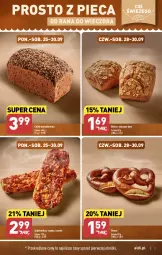 Gazetka promocyjna Aldi - Pełna oferta - Gazetka - ważna od 30.09 do 30.09.2023 - strona 7 - produkty: Piec, Ser, Chleb wieloziarnisty, Zapiekanka, Chleb, Bułka