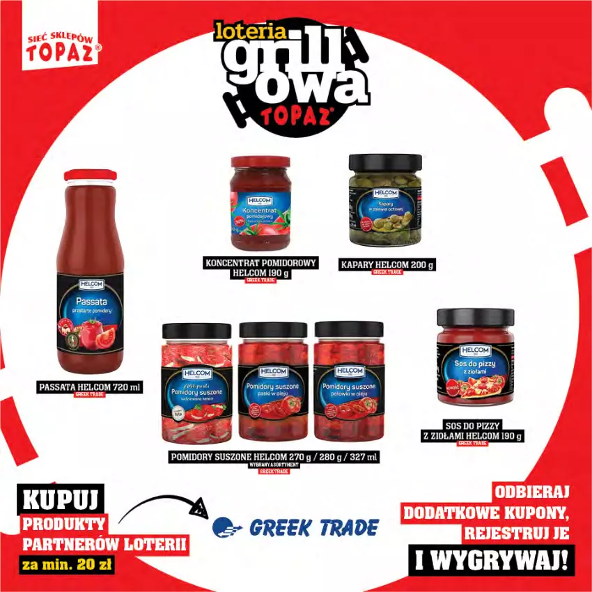 Gazetka promocyjna Topaz - Gazetka - ważna 25.04 do 15.06.2025 - strona 28 - produkty: Gry, HELCOM, Pomidory