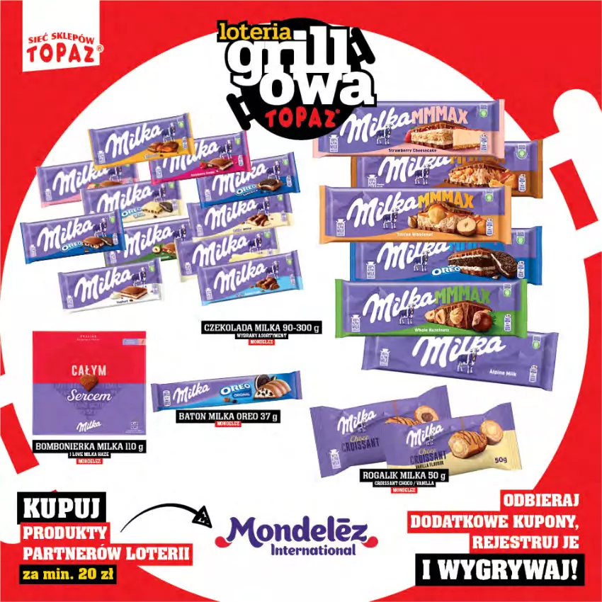 Gazetka promocyjna Topaz - Gazetka - ważna 25.04 do 15.06.2025 - strona 48 - produkty: Czekolada, Fa, Milka