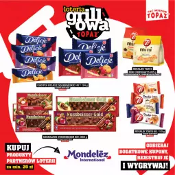 Gazetka promocyjna Topaz - Gazetka - Gazetka - ważna od 15.06 do 15.06.2025 - strona 47 - produkty: Ciastka, Ser, Mus, Gry, Rogal, Czekolada, Delicje