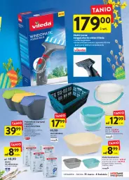 Gazetka promocyjna Intermarche - Świąteczne sprzątanie - Gazetka - ważna od 06.04 do 06.04.2022 - strona 41 - produkty: Odkurzacz, Kosz, Pojemnik, Tran, Vileda, Wiadro, Bateria, Miska