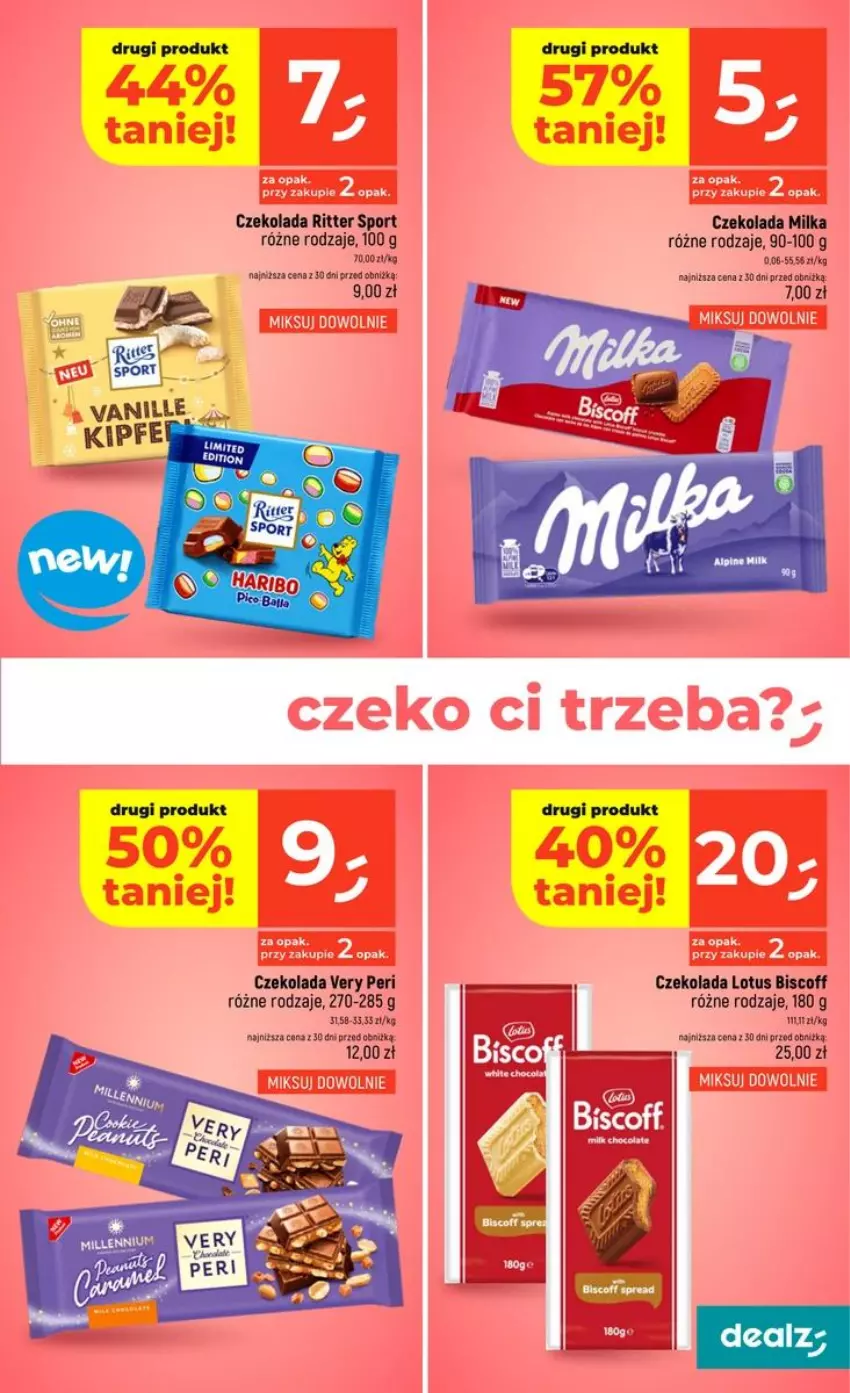 Gazetka promocyjna Dealz - NOWA GAZETKA - ważna 15.10 do 21.10.2026 - strona 23 - produkty: Czekolada, Milka, Por, Ritter Sport, Sport