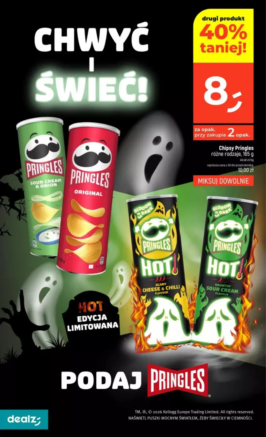 Gazetka promocyjna Dealz - NOWA GAZETKA - ważna 15.10 do 21.10.2026 - strona 28 - produkty: Chipsy, Pringles, Ser