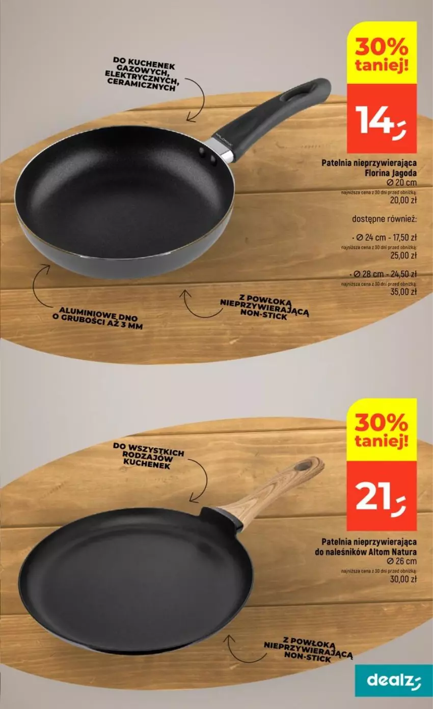 Gazetka promocyjna Dealz - NOWA GAZETKA - ważna 15.10 do 21.10.2026 - strona 45 - produkty: Patelnia