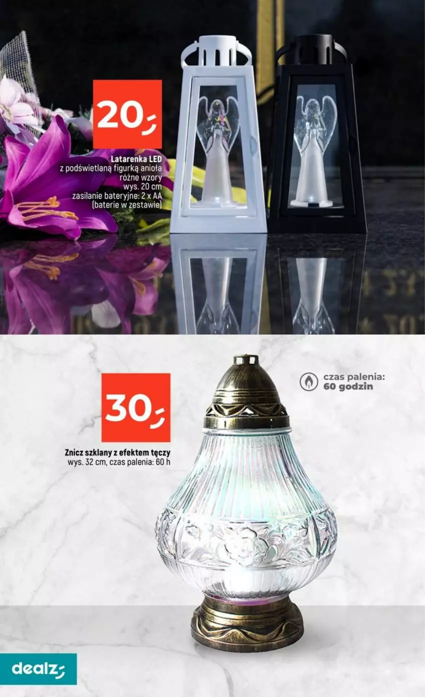 Gazetka promocyjna Dealz - NOWA GAZETKA - ważna 15.10 do 21.10.2026 - strona 50 - produkty: Latarenka, Latarenka LED, Silan, Znicz