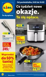 Gazetka promocyjna Lidl - GAZETKA - Gazetka - ważna od 14.02 do 14.02.2026 - strona 1 - produkty: Prostownica do włosów, Patelnia