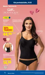 Gazetka promocyjna Lidl - GAZETKA - Gazetka - ważna od 14.02 do 14.02.2026 - strona 10 - produkty: Top, Majtki, Moda, Bikini, Gatta