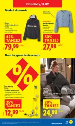Gazetka promocyjna Lidl - GAZETKA - Gazetka - ważna od 14.02 do 14.02.2026 - strona 41 - produkty: Por, Koc, Kurtka, Girlanda, Moda