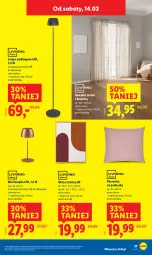 Gazetka promocyjna Lidl - GAZETKA - Gazetka - ważna od 14.02 do 14.02.2026 - strona 43 - produkty: Przewód, Poszewka, Lampa podłogowa, Obraz, Lampa