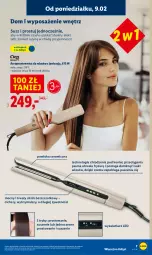 Gazetka promocyjna Lidl - GAZETKA - Gazetka - ważna od 14.02 do 14.02.2026 - strona 7 - produkty: Prostownica do włosów