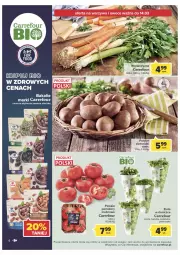 Gazetka promocyjna Carrefour - Gazetka Marka Carrefour - Gazetka - ważna od 19.03 do 19.03.2022 - strona 4 - produkty: Pietruszka, Kolendra, Ziemniaki, Bazyl, Bazylia, Pomidory, Mięta