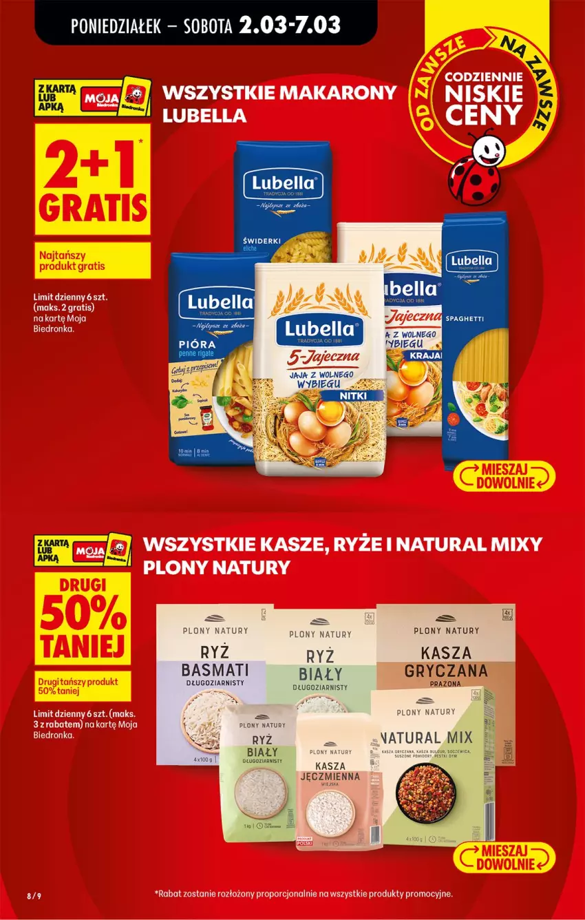 Gazetka promocyjna Biedronka - Od Poniedziałku - ważna 02.03 do 07.03.2026 - strona 12 - produkty: Bell, Bella, Kasza, Kasza jęczmienna, Ryż, Ryż basmati