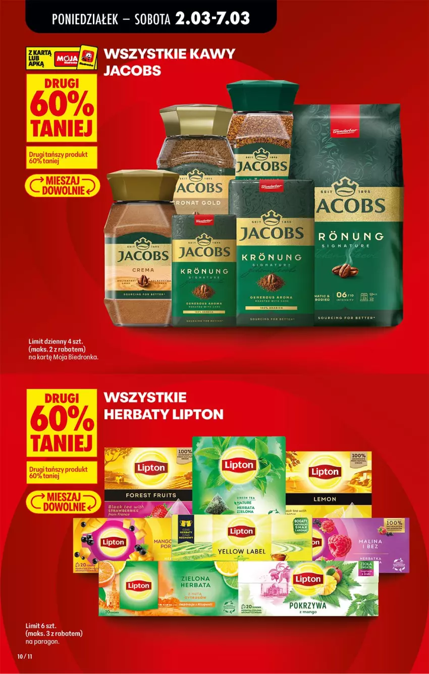 Gazetka promocyjna Biedronka - Od Poniedziałku - ważna 02.03 do 07.03.2026 - strona 14 - produkty: Lipton